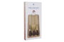 DKD Home Decor Tabla Cortar Navidad Papa Noel Bambu Inox Natural Dorado Set 4 Piezas 15 x 1 x 33 cm