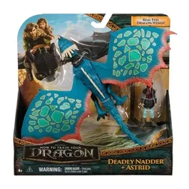 Spin Master PACK MAESTRO DE GIRO DRAGÓN Y VIKINGO SPI6074005 25 CM Storm Dragones Película