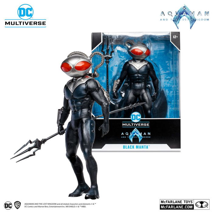 Mcfarlane Toys Figura DC Aquaman 2 Black Manta 12in Movie Mcfarlane Toys Figura DC Aquaman 2 Black Manta 12in Movie