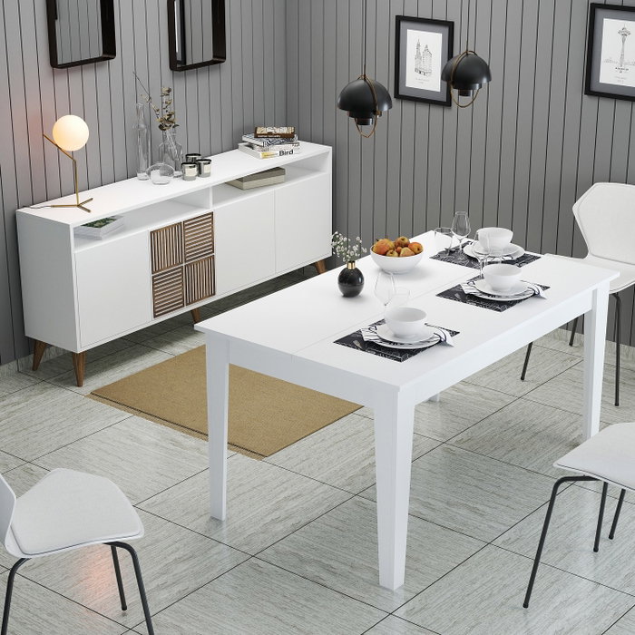 Hanah Home Milan 527 - Mueble de Salón Blanco