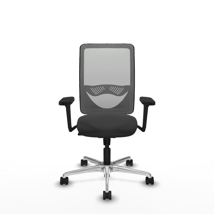 PIQUERAS Y CRESPO Silla de oficina Zulema Gris con Mecanismo Sincro PIQUERAS Y CRESPO Silla de oficina Zulema Gris con Mecanismo Sincro