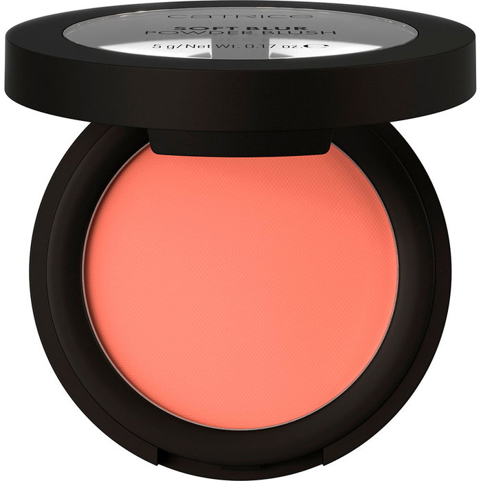 Catrice Soft Blur Powder Blush - Rubor en Polvo Mate y Aterciopelado #010 Lychee Lush 5g - Tono Frambuesa Malva