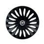 Omp OMPS07021301 Juego 4 Tapacubos Stinger Negro 13 Pulgadas