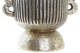 DKD Home Decor Jarron Moderno Dorado 19 x 21 x 26 cm (4 Unidades) Magnesia