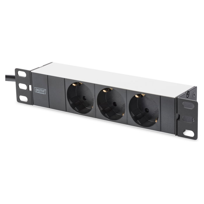 Digitus Rack de Pared 254 mm (10") 6HE, 312x300 mm, Capacidad 30 kg, IP20, Color Gris, Bloqueo Teclado