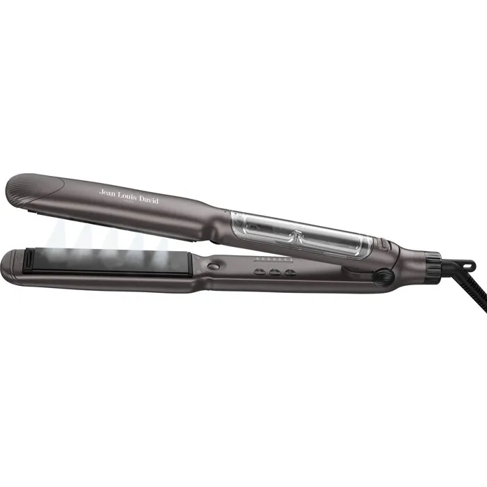 Jean Louis David Vapor Styler Plancha de Pelo a Vapor con 6 Ajustes de Temperatura Gris JEA3666085218227
