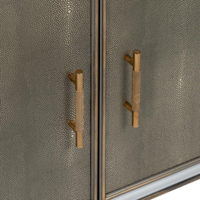 Ixia Mueble Recibidor Espejo Gris-plata