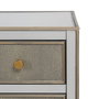 Ixia Mueble Recibidor Espejo Gris-plata