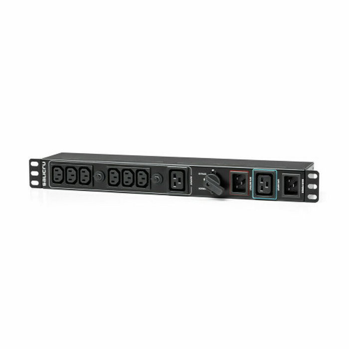 Salicru BM-R 16 A Unidad de Distribución de Energía (PDU) 7 Salidas AC Negro