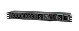 Salicru BM-R 16 A Unidad de Distribución de Energía (PDU) 7 Salidas AC Negro