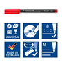 Staedtler Lumocolor 317 Caja de 14 Rotuladores Permanentes Surtidos