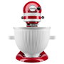 KitchenAid 5KSMICM Accesorio para Hielo Picado Compatible con 5KSM3310X 5KSM3311X 5KSM150PS Blanco