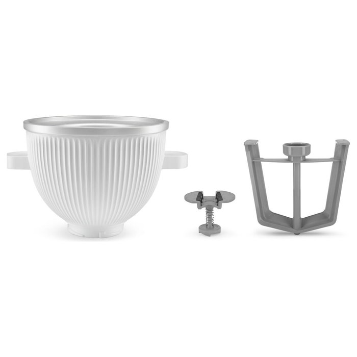 KitchenAid 5KSMICM Accesorio para Hielo Picado Compatible con 5KSM3310X 5KSM3311X 5KSM150PS Blanco