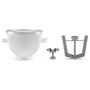 KitchenAid 5KSMICM Accesorio para Hielo Picado Compatible con 5KSM3310X 5KSM3311X 5KSM150PS Blanco