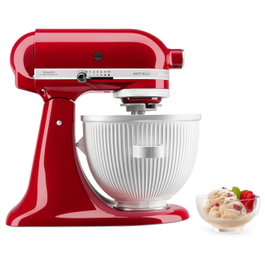 KitchenAid 5KSMICM Accesorio para Hielo Picado Compatible con 5KSM3310X 5KSM3311X 5KSM150PS Blanco