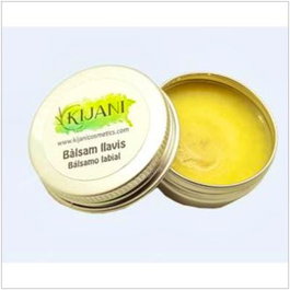 KIJANI Bálsamo Labial Hidratante con Cacao, Miel y Mango en Lata 10 ml