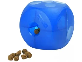 Kruuse Juguete Cubo Suave para Comida o Premio Azul 12 cm