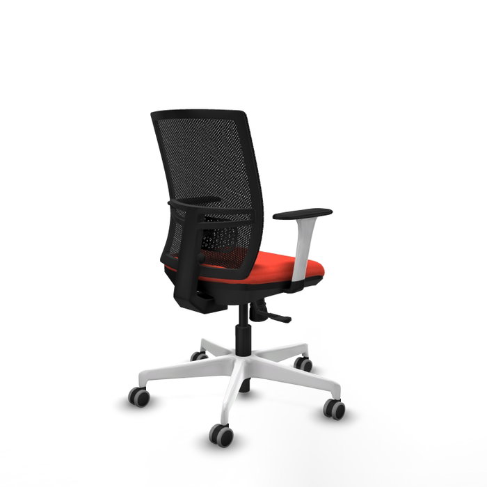 PIQUERAS Y CRESPO Silla de oficina Yunquera Naranja oscuro y Negro PIQUERAS Y CRESPO Silla de oficina Yunquera Naranja oscuro y Negro