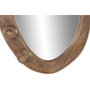 DKD Home Decor Espejo Mango 73,5x48 cm Bolas Marrón Natural