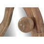 DKD Home Decor Espejo Mango 73,5x48 cm Bolas Marrón Natural