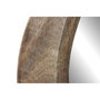 DKD Home Decor Espejo Mango 73,5x48 cm Bolas Marrón Natural