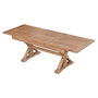 DKD Home Decor Mesa de Comedor de Madera Reciclada Rich Olmo Natural