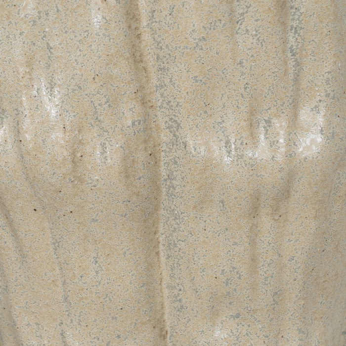 Jarrón Verde Cerámica Decoración 33,50 X 33,50 X 58 cm