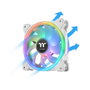 Thermaltake SWAFAN 14 RGB Radiator Fan TT Premium Edition White 3 Pack