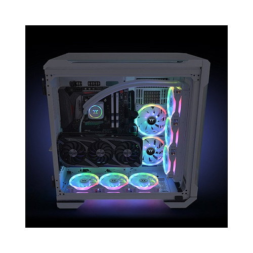 Thermaltake SWAFAN 14 RGB Radiator Fan TT Premium Edition White 3 Pack Thermaltake SWAFAN 14 RGB Radiator Fan TT Premium Edition White 3 Pack
