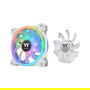 Thermaltake SWAFAN 14 RGB Radiator Fan, 140mm, Pack de 3 Ventiladores, Edición Premium White