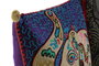 DKD Home Decor Cojín de Algodón Elefante Multicolor Bordado