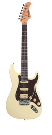 Guitarra Eléctrica Prodipe Serie St83-Ra Stratocaster Blanco Vintage