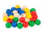 Innspiro Cuentas de madera bola mix colores 15mm