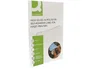 Q-connect Vinilo Adhesivo A4 Blanco Alto Brillo para Impresoras Inkjet - Pack de 20 Hojas - Ideal para Etiquetas y Rótulos