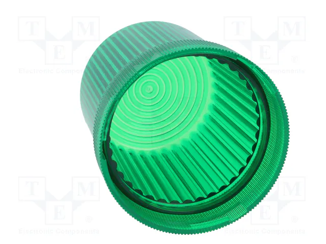 AUER SIGNAL Pantalla Verde para Señalizadores Lumínicos Ø60x77mm