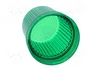 AUER SIGNAL Pantalla Verde para Señalizadores Lumínicos Ø60x77mm