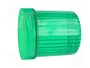 AUER SIGNAL Pantalla Verde para Señalizadores Lumínicos Ø60x77mm