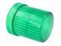 AUER SIGNAL Pantalla Verde para Señalizadores Lumínicos Ø60x77mm