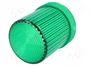 AUER SIGNAL Pantalla Verde para Señalizadores Lumínicos Ø60x77mm