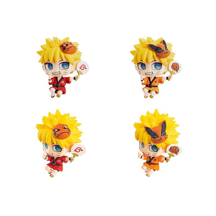 Megahouse Set Figuras Naruto Shippuden Petit PVC 10 Figuras 6 cm