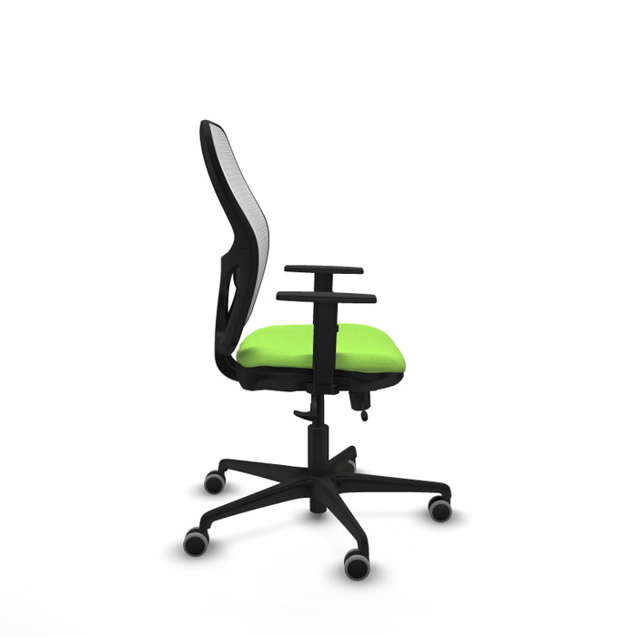 PIQUERAS Y CRESPO Silla de oficina Jorquera con mecanismo Sincro/Traslack, Pistacho y Blanco PIQUERAS Y CRESPO Silla de oficina Jorquera con mecanismo Sincro/Traslack, Pistacho y Blanco