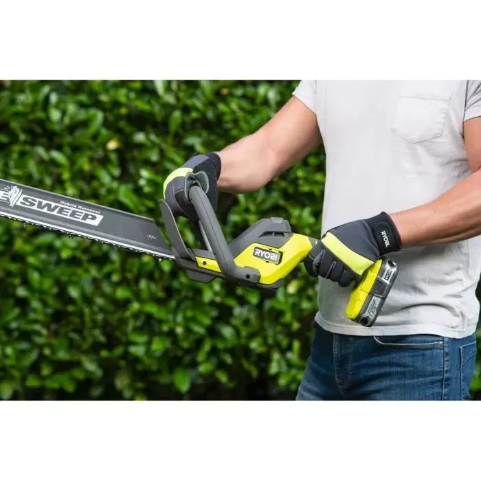 Ryobi Cortasetos Inalámbrico ONE+ LINEA 18V Cuchillas 55 cm Espaciado 24 mm Diseño en Línea Ryobi Cortasetos Inalámbrico ONE+ LINEA 18V Cuchillas 55 cm Espaciado 24 mm Diseño en Línea