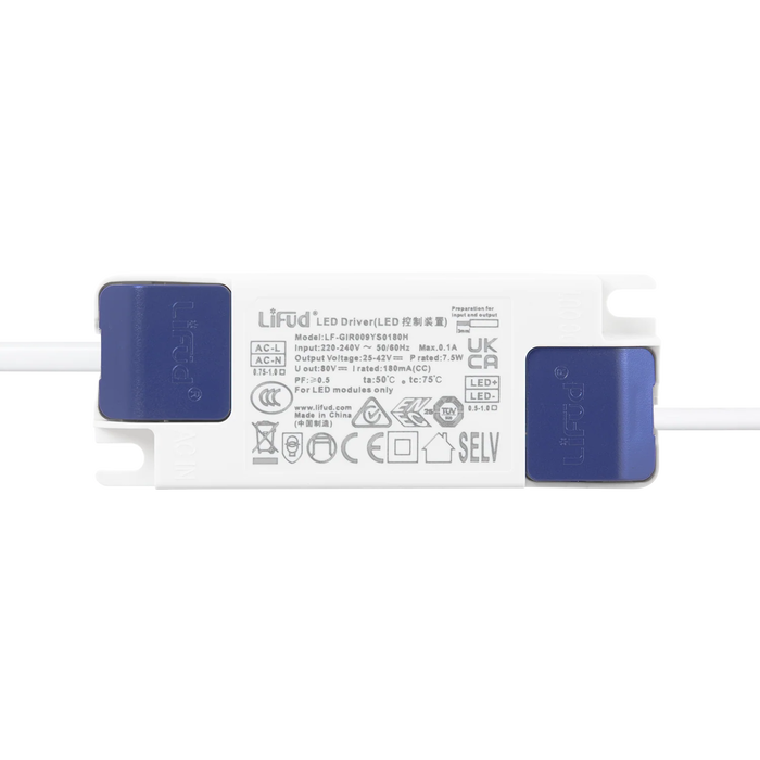 Downlight LED 7W 2700K WW Driver LIFUD Flicker Free [HO-DL01-LI-7W-WW]