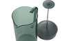 DKD Home Decor Cafetera de Borosilicato e Inox Verde 1L