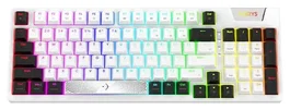 Aqirys Adara HaiMu Linear Pink Teclado Mecánico Gaming Blanco/Negro