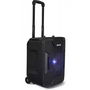 Fonestar Altavoz Portátil California 200W Bluetooth USB MP3 Radio FM Karaoke Micrófono Inalámbrico con Trolley