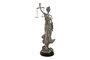 DKD Home Decor Figura de la Justicia en Resina, Surtido de 2 Unidades