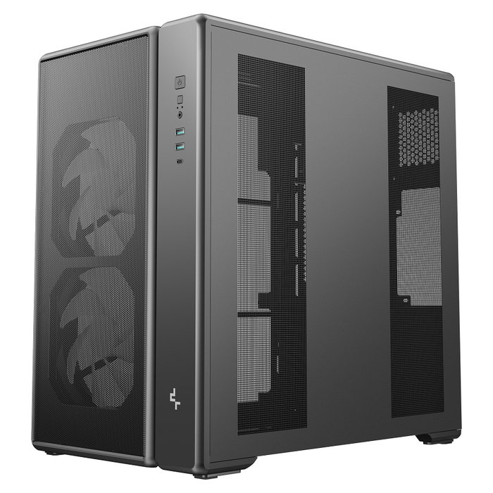 Deepcool CG590 MESH 2F Schwarz Tempered Glass