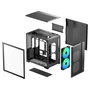 Deepcool CG590 MESH 2F Schwarz Tempered Glass