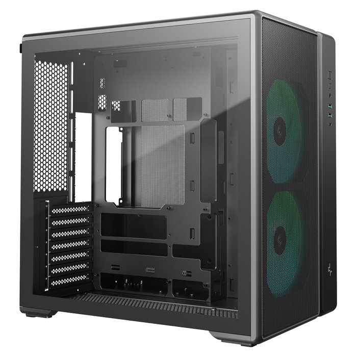 Deepcool CG590 MESH 2F Schwarz Tempered Glass